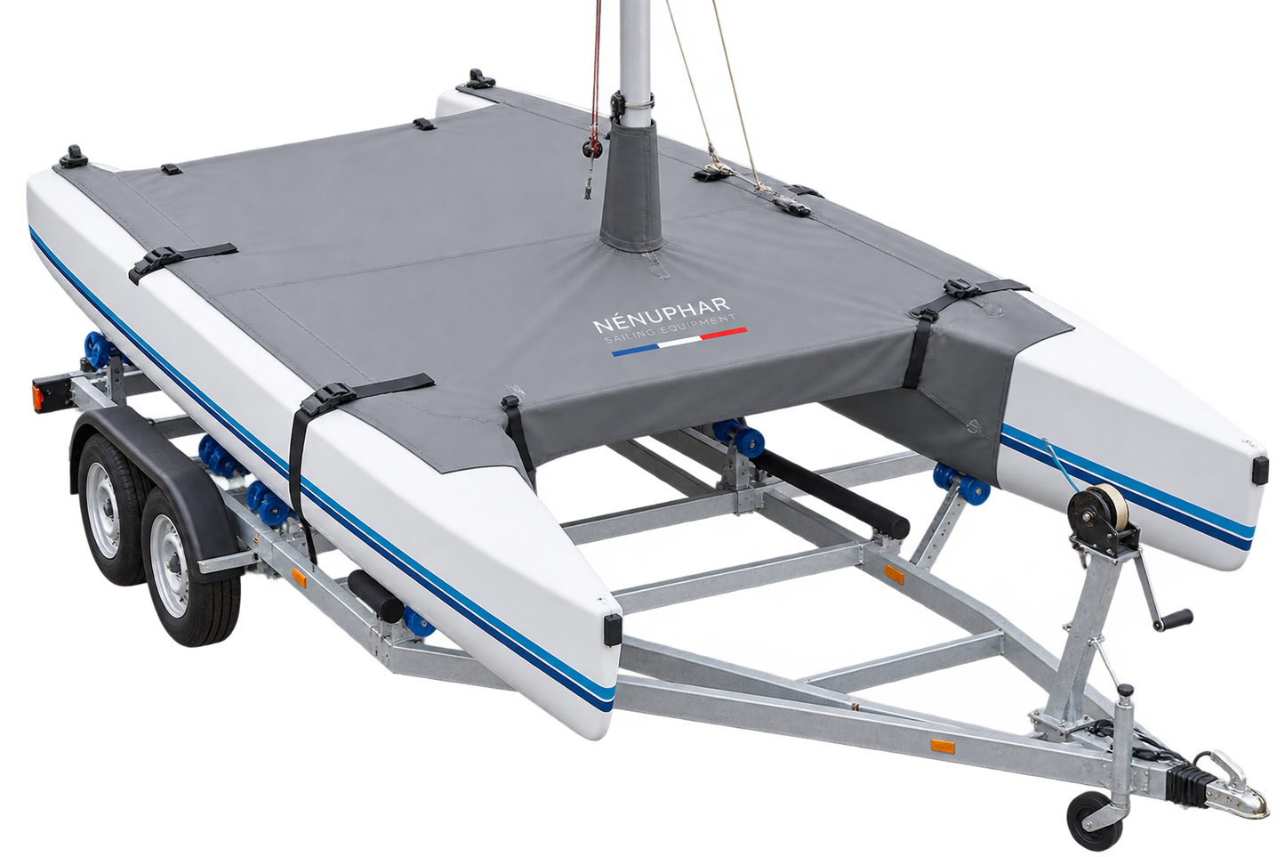 Taud parking plateforme catamaran Spitfire Sirena Nenuphar 30230 ripstop 600D