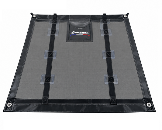 Trampoline MESH PVC noir Nénuphar New Cat 14 30163MESH.