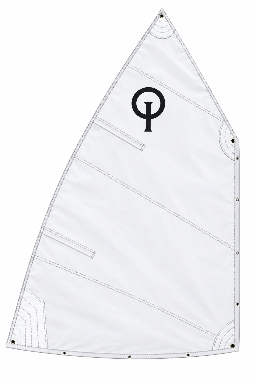 VOILE OPTIMIST LATTEE INITIATION REGATE LIVREE SANS LATTES
