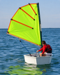 VOILE OPTIMIST MOUSSAILLON
