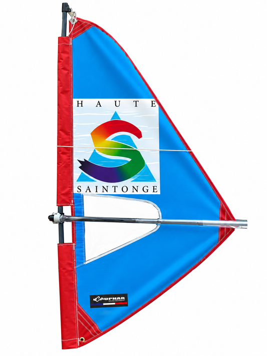 Voile planche à voile Nenuphar 2,3 m² compatible Mini BIC.