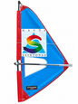 Voile planche à voile Nenuphar 2,3 m² compatible Mini BIC.