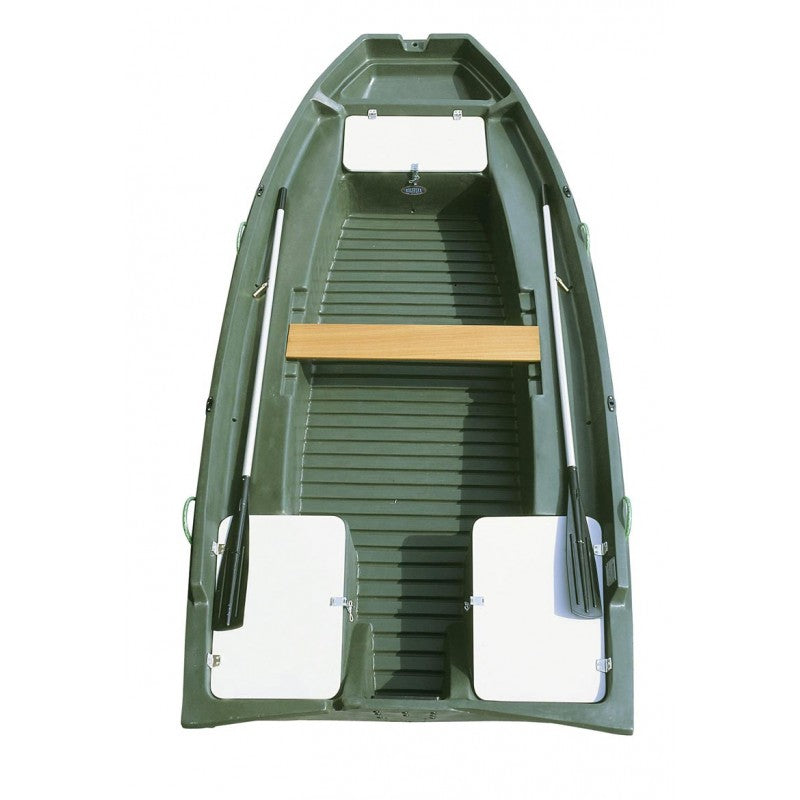 bateau AquaPêche 400 Rigiflex pêche léger vert noir