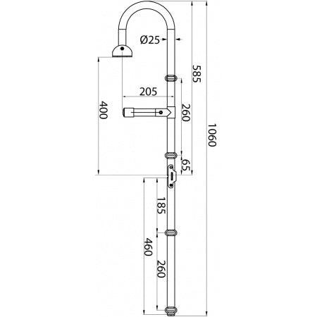 Echelles d'embarquement pliable en Acier Inoxydable