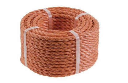 CORDE EN POLYPROPYLÈNE (Ø X L) 4 MM X 20 M ORANGE