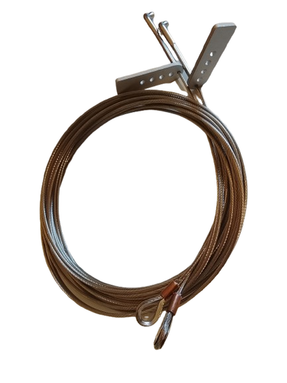 Câble 3mm hauban Embout en T 510cm