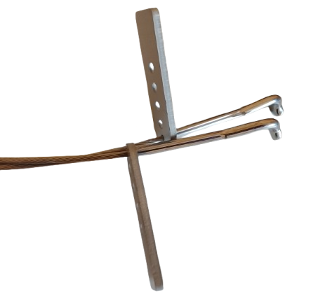 Câble 3mm hauban Embout en T 510cm