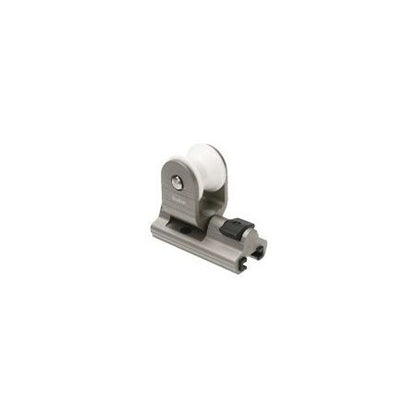 Chariot de génois Barton rail 20 mm plunger aluminium marin réglable.