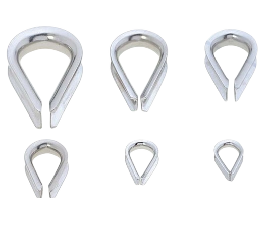 Les cosses-cœur en acier inox Viadana sont spécialement conçues pour protéger et renforcer les câbles tout en formant des boucles solides et durables. Leur design précis assure une fixation optimale, évitant les frottements excessifs et les déformations des câbles. Avec des dimensions adaptées à une large gamme de câbles, ces cosses garantissent une sécurité maximale dans les environnements marins et industriels.