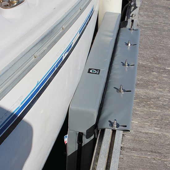 pare battage ponton mousse housse PVC protection quai bateau
