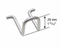 guide fil inox Viadana 25.43 accastillage voilier marin.