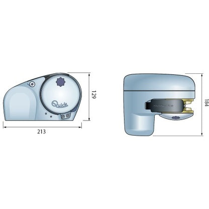 Guindeau de pont QUICK Mini Genius 150 / 250