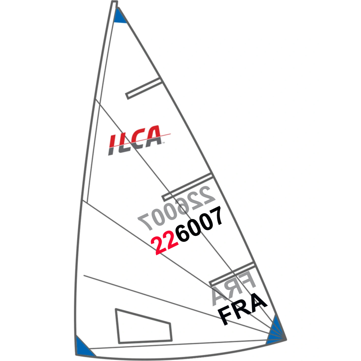 GV Régate ILCA® 6 North Sails