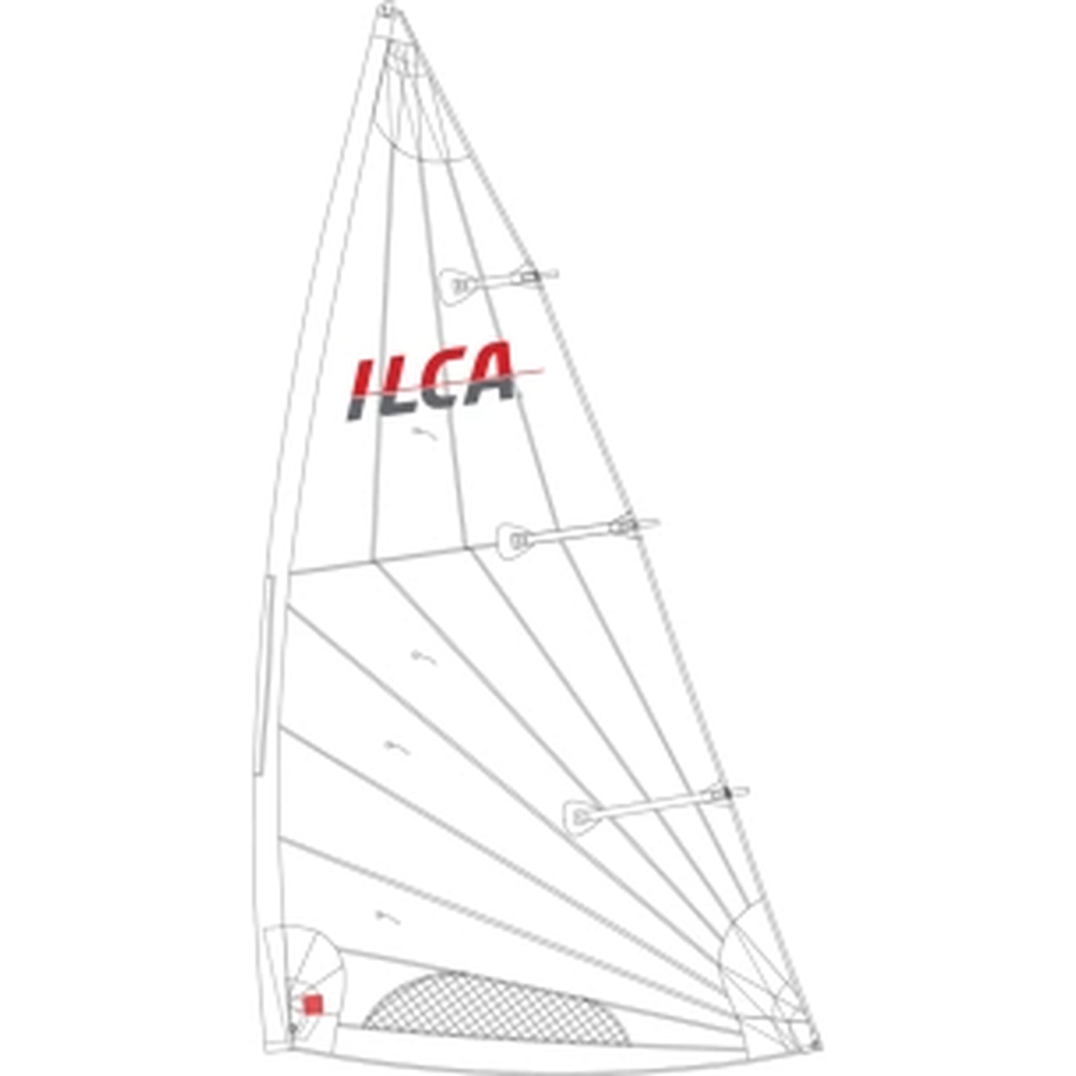 grand-voile ilca 7 mk2 north sails régate 7m²