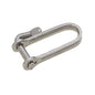 manille mousqueton inox Viadana 27.25 charge 1050 kg.