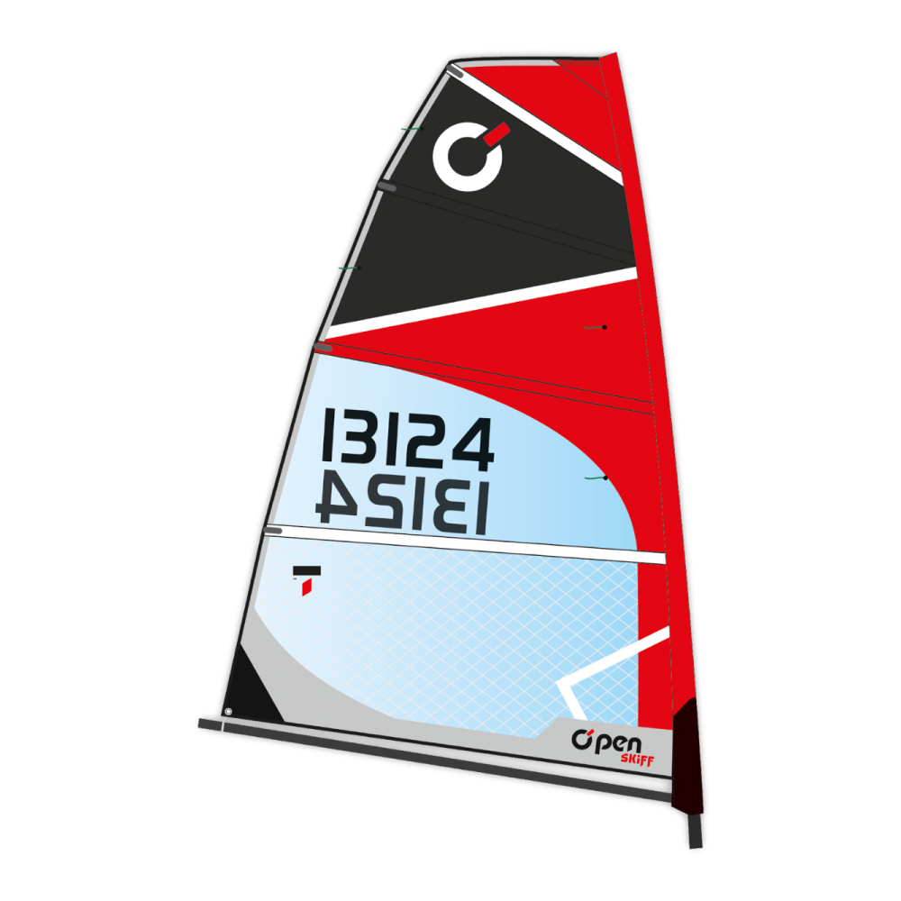 Pack OPEN SKIFF BATEAU Complet avec chariot mise a l'eau VOILE 4.5 RACE NEUF