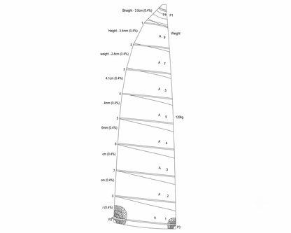 GD VOILE NACRA 500 COMPATIBLE 245 G
