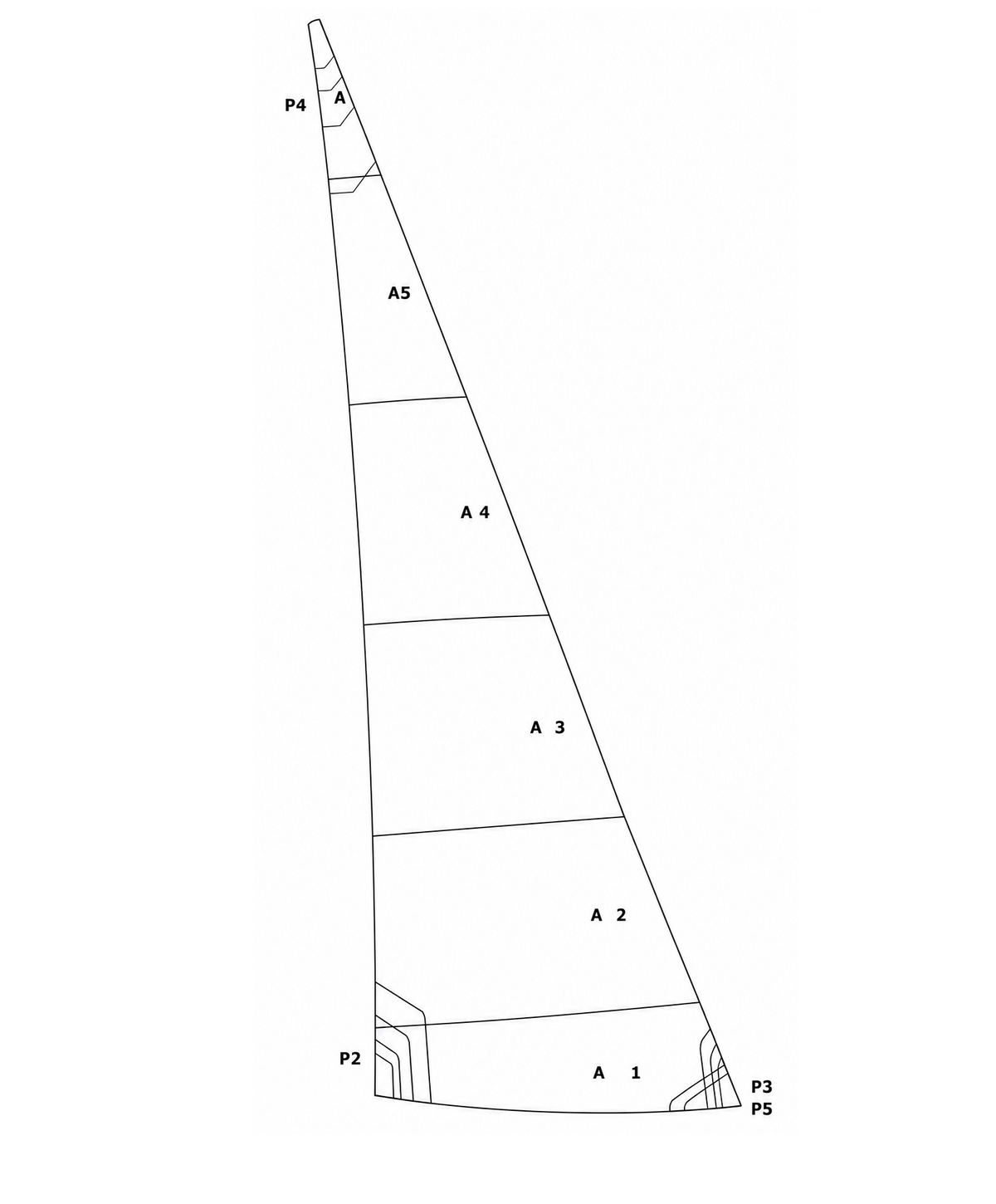 FOC TOPAZ OMEGA COMPATIBLE DACRON BLANC CROSS CUT Topper International boats
