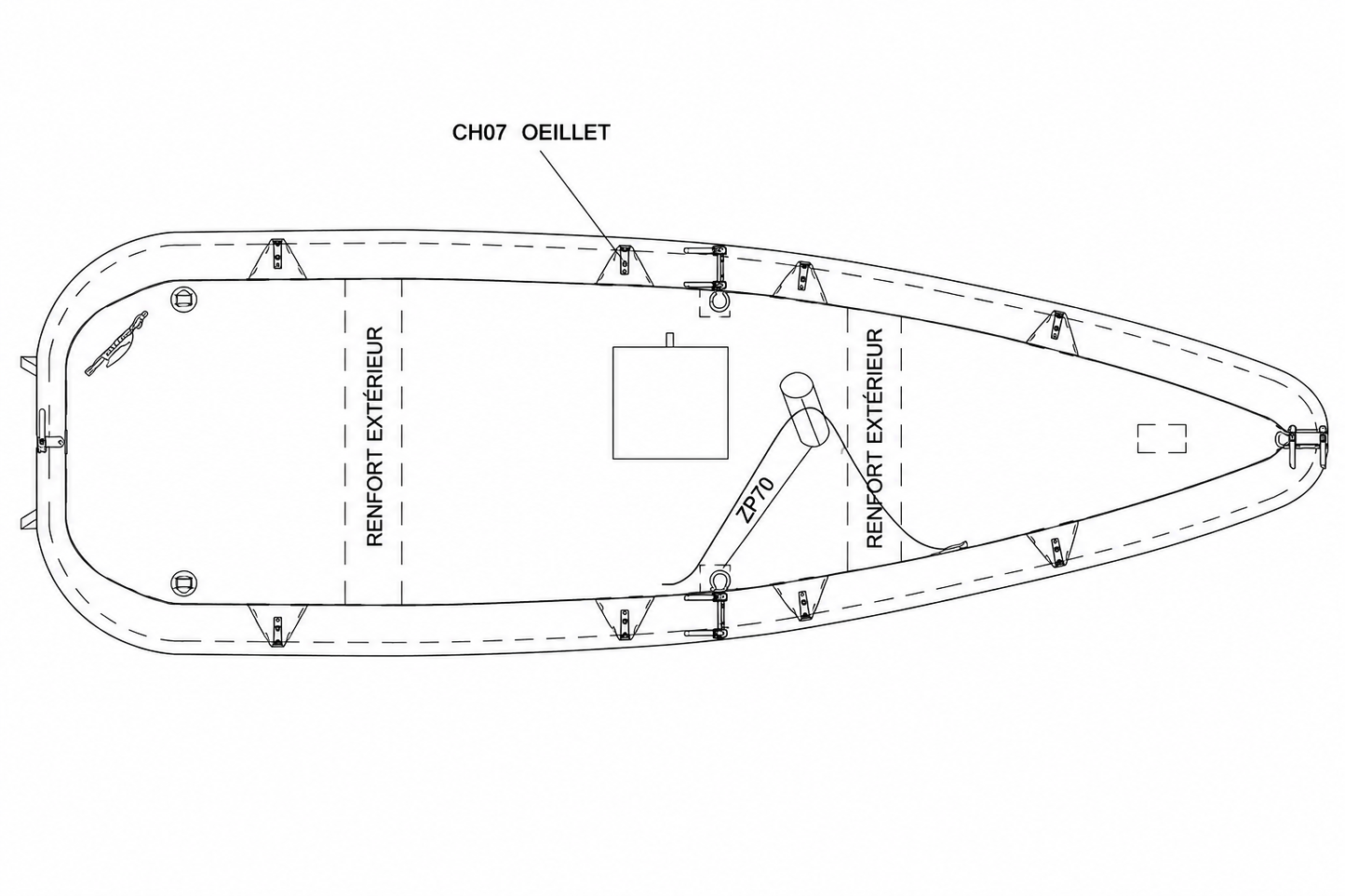 TAUD NÉO 495 DESSUS – POLY/COTON 430 G/M²
