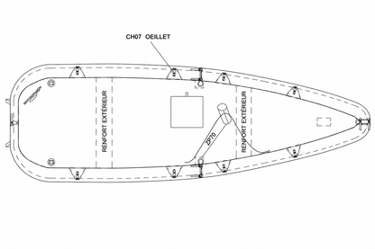TAUD NÉO 495 DESSUS – POLY/COTON 430 G/M²
