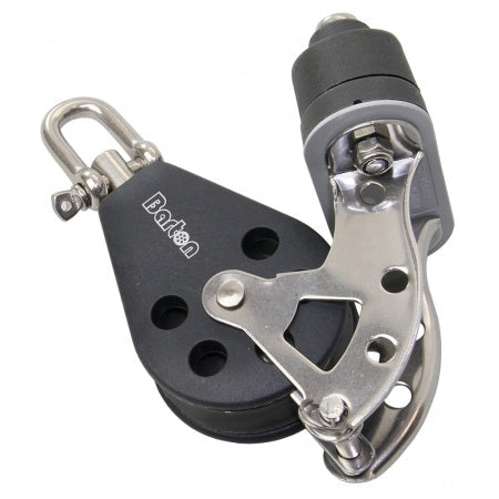 Poulie taquet simple émerillon ringot à friction à billes  taille 2 3 