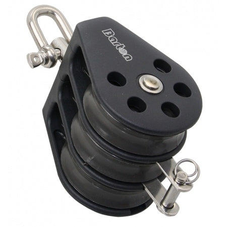 Poulie triple émerillon à billes ringot taille 1