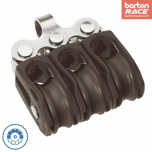 Poulie triple à œil fixe à billes taille 0