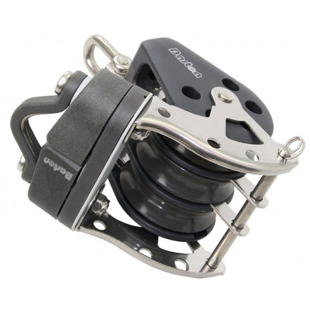 Poulie taquet triple émerillon ringot à friction taille 3