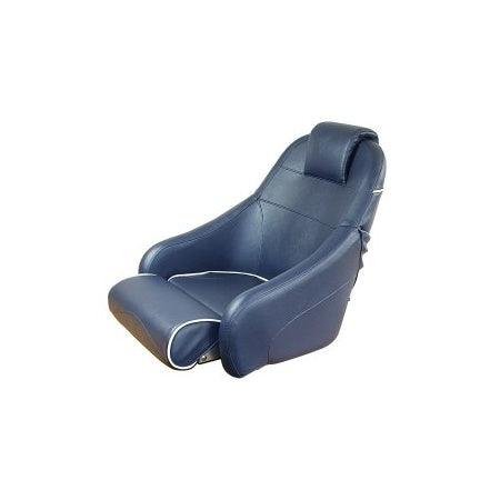 siege pilote bateau Flip-Up marine contrasté 