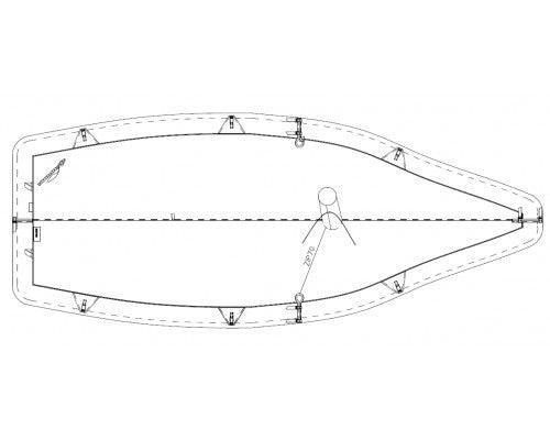 TAUD 4M MORIN DESSUS PVC