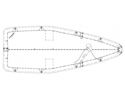 TAUD CLASS CUP / SKEEL DESSUS DYED POLYESTER