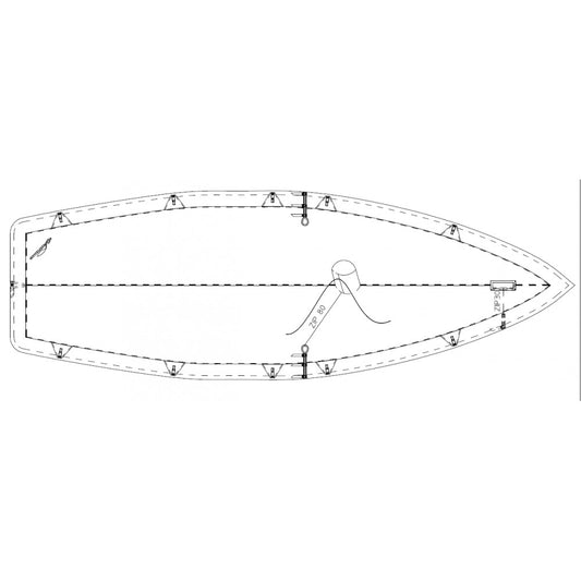 taud FD dessous polyester ripstop 270g