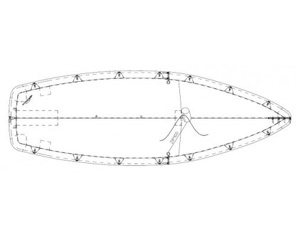 TAUD TEMPEST DESSUS COTON-POLYESTER 315GRS/M²
