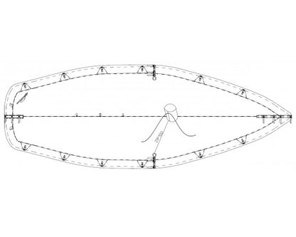 TAUD VENT D'OUEST DESSUS PVC 520 GRS/M²
