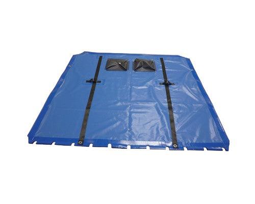 Fabriqué en France. Ce trampoline de Twin Surfer est conçu pour une résistance élevée et une utilisation intensive. Fabriqué en forte bâche polyester en finition Antigliss ou grain cuir. Les oeilletséventuels sont à dents et toujours posés avec un renfort en sangle. Poche en filet de rangement.