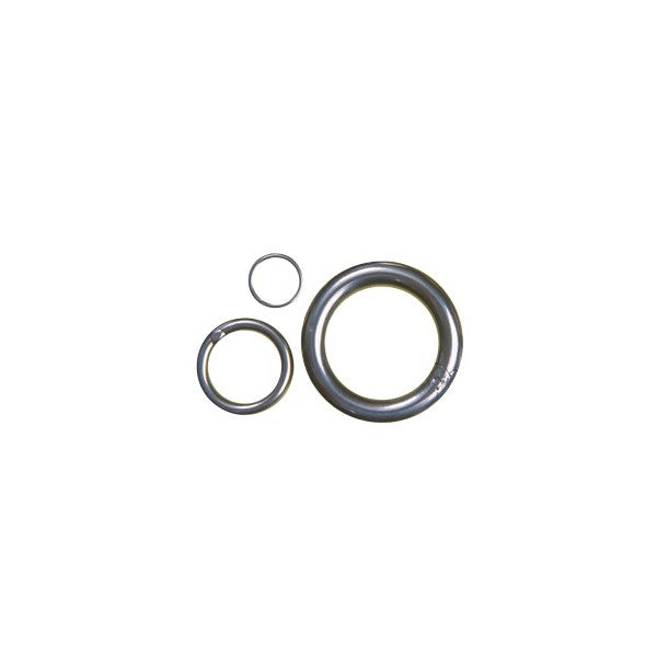 Stainless steel ring diam.33mm 6mm
