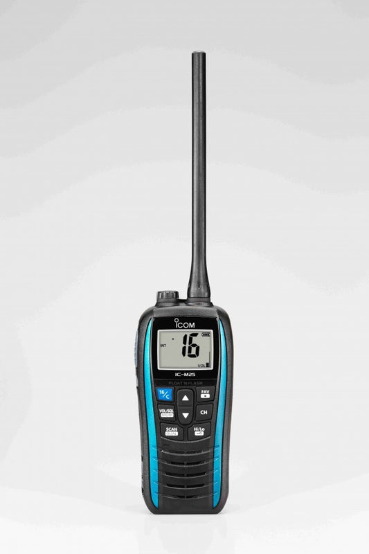 VHF mobile ICOM M25 bleu marine