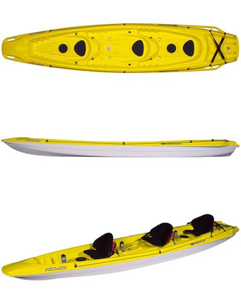 Kayak sit on top KALAO jaune