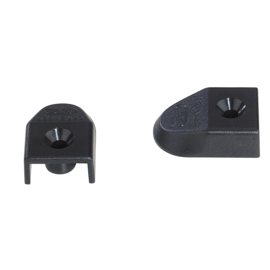 Embouts rail d’écoute foc Sprenger plastique noir