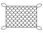 Filet de rangement 30 x 20cm bateau