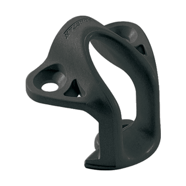 Guide Taquet Ronstan, petit modèle pour taquet coinceurs C-Cleat™ and T-Cleat™ RF5005. Guide taquet utilisé avec les  taquet RF5000. Montage d'entraxe 27mm. Permet de régler le cordage avec un angle jusqu'à 45° sur la gauche ou sur la droite. Une gamme complète d'accessoires de taquets spécialisés permet de personnaliser la configuration du taquet afin d'optimiser les performances en contrôlant l'avance vers l'intérieur, l'avance vers l'extérieur, l'angle et la hauteur du taquet et du dégagement. 