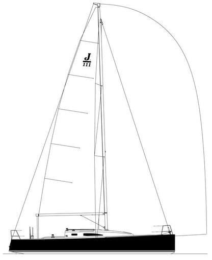 J/111 J Boats voilier course croisiere carbone.