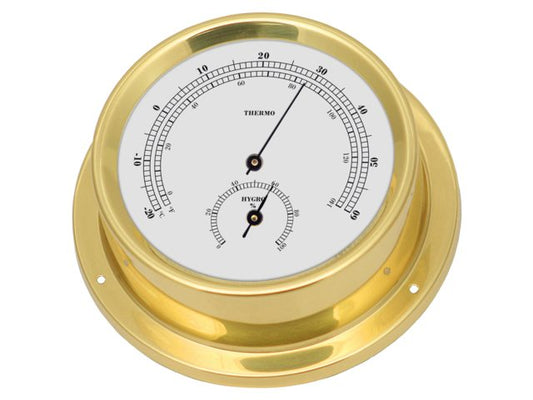Thermomètre-hygromètre Talamex 125mm