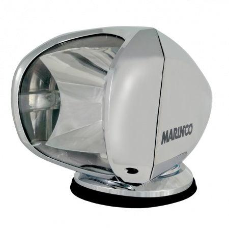 Projecteur MARINCO Searchlight orientable télécommandé 12 24V pour bateau IP56.