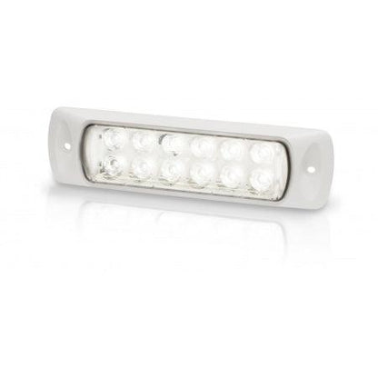 Projecteur encastrable HELLA SeaHawk 200 lumens IP67 pour éclairage bateau.