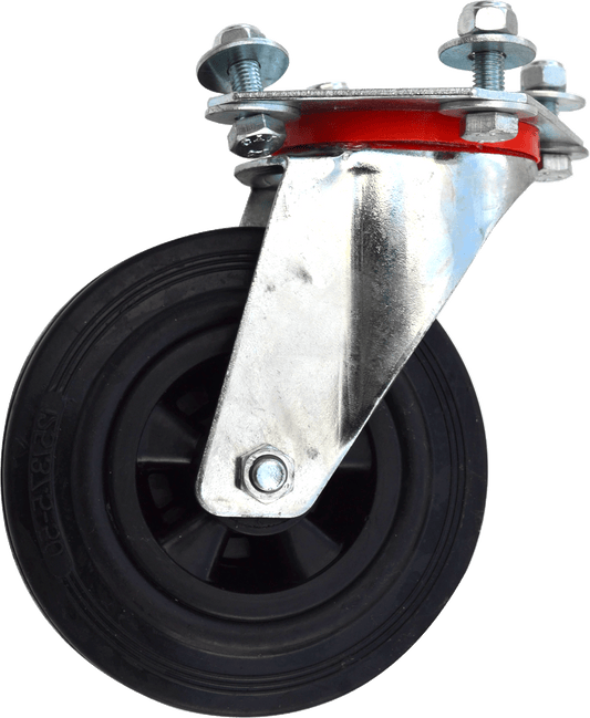 Roue proue 125 mm chariot Harbeck.