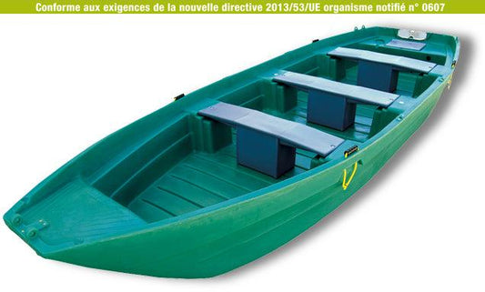 Barque de pêche Fun Yak FY 440 VERT 440cm