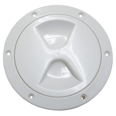 Inspection hatch to screw 102- 203 mm White