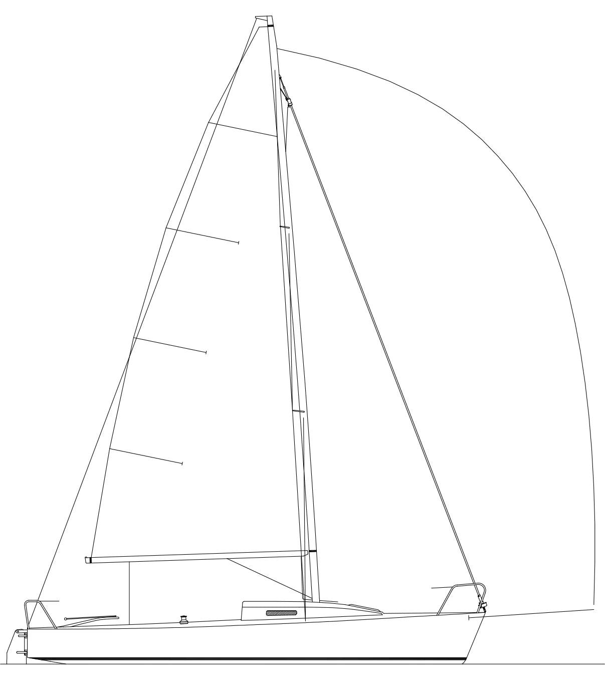 J/80 J Boats monotype voile 8 metres.